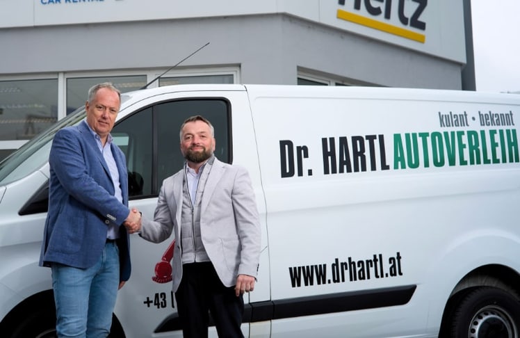 Udo Rienhoff (links) und Andreas Dienesch © Hertz