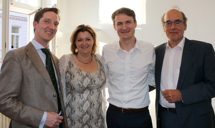 Moritz Schuschnigg, Andrea Schatke, Patrick Schlager und Christian Lenhardt © Schuschnigg Communications