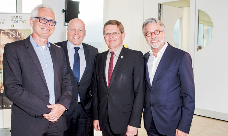 Bernhard Schwarz, Ralph Vallon, Christian Deutsch, Adi Hirschal (c) ganznormal.at/Joham