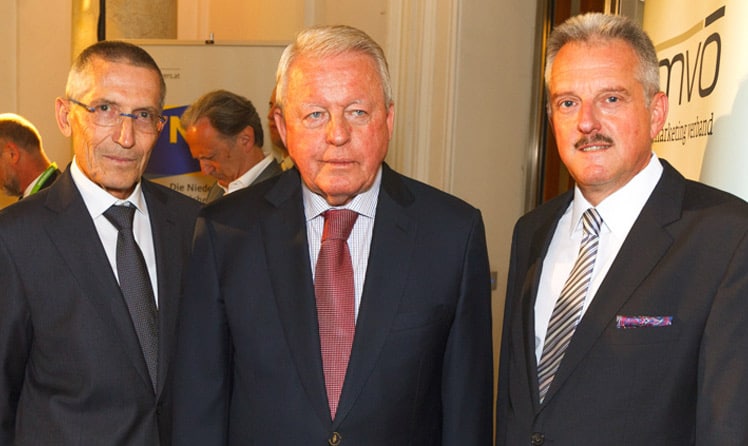 Josef Redl, Franz Vranitzky und Erich Mayer © leadersnet.at/Felten