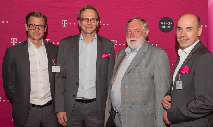 Thomas Kicker, Andreas Bierwirth, Franz Fischler und Stefan Gross © leadersnet.at/Rinner