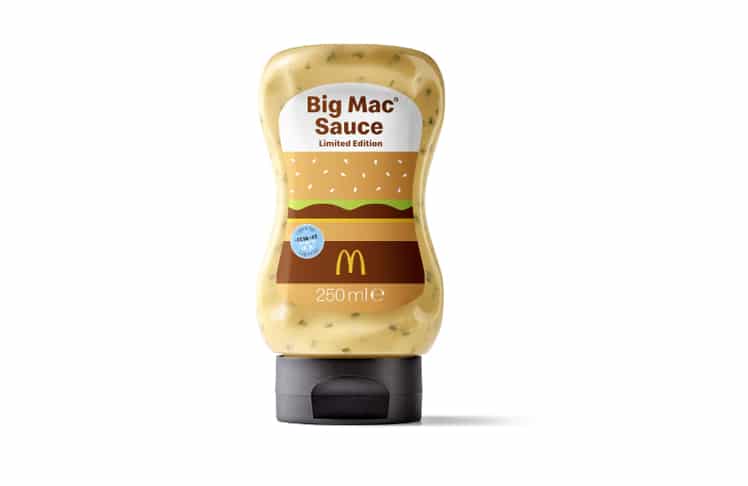 Die limitierte Big Mac Sauce © McDonald’s Österreich
