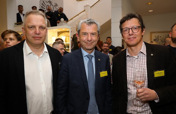 V.l.n.r.: Andreas Blumauer, Kurt Svoboda und Benedikt Zacherl © LEADERSNET/G. Langegger