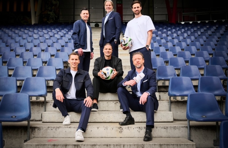 V.l.n.r.: Zlatko Junuzovic, Jan Aage Fjörtoft, Martin Harnik, Florian Klein, Sebastian Prödl und Steffen Freund © ServusTV/Philipp Carl Riedl