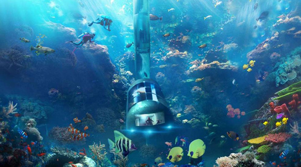© Planet Ocean Underwater Hotel © Planet Ocean Underwater Hotel