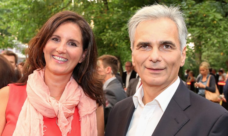 Valerie Höllinger und Werner Faymann ©