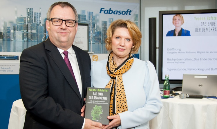 Helmut Fallmann und  Yvonne Hofstetter © leadersnet.at / H. Auer 