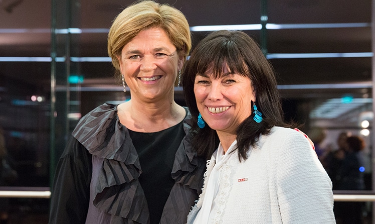  Bettina Glatz-Kremsner und   Martha Schultz (c) Anna Rauchenberger