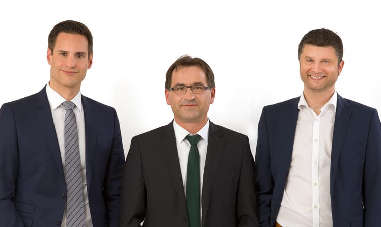 Thomas Csipkó, Andreas Labner und Thomas Grabner © SIX Payment Services