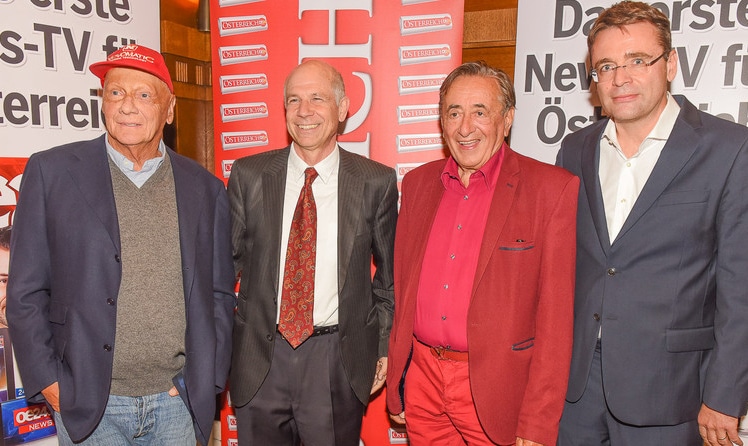 Niki Lauda, Helmuth Fellner, Richard Lugner © leadersnet.at / K. Doda 