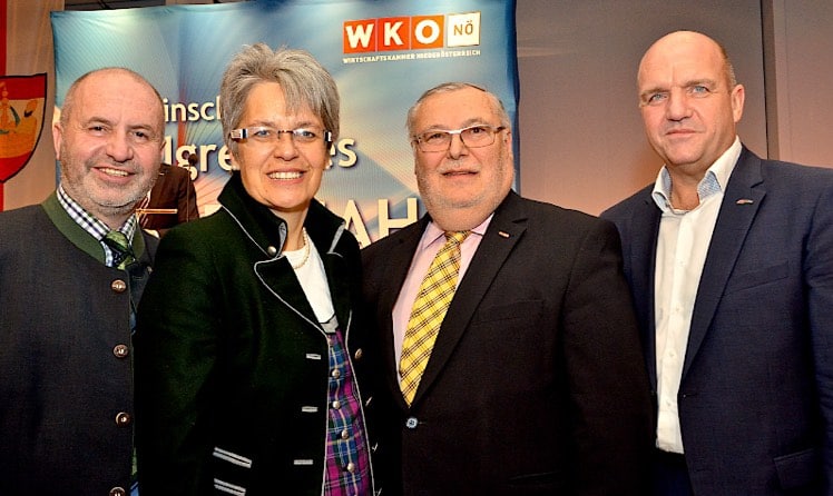 Josef Balber, Petra Bohuslav, Josef Breiter und Markus Wieser © leadersnet.at/Wellenhofer