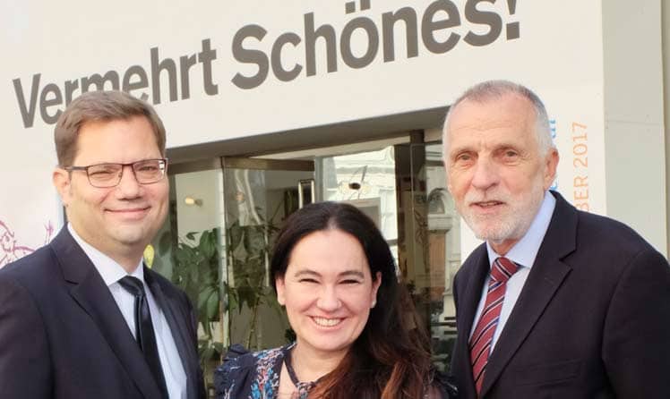 
(Von links) Sascha Berndl, Petra Krassnitzer und Franz Schwartz
(c) Christoph Breneis / Infoscreen
