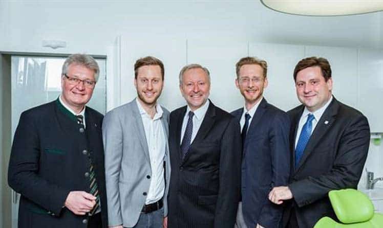 (von links) Christoph Kainz, Christoph Reiffenstuhl, Herbert Reiffenstuhl, Gottfried Forsthuber und Stefan Szirucsek © Stefan Gergely 