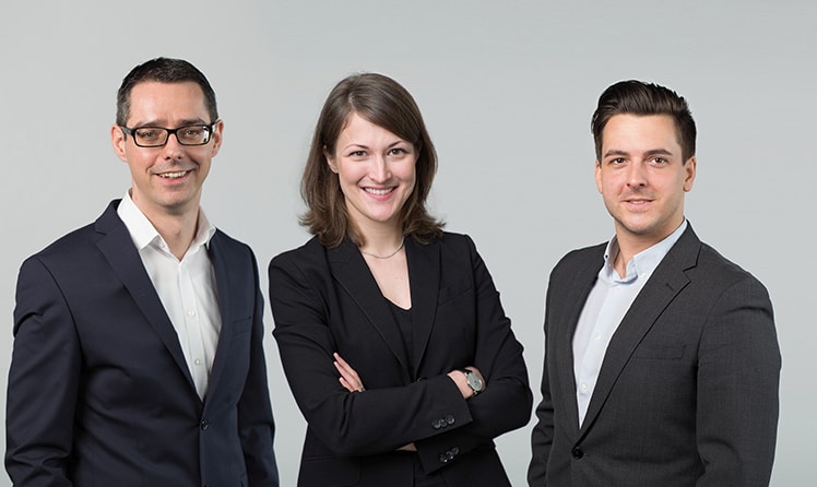  Armin Kogler, Laura Huter und Christian Zsovinecz-Strgac (c) ÖBB Werbung