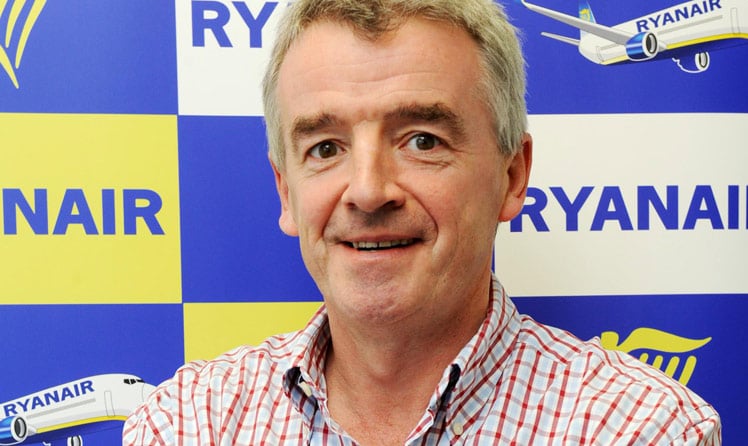 Ryanair-Boss Michael O'Leary © Ryanair