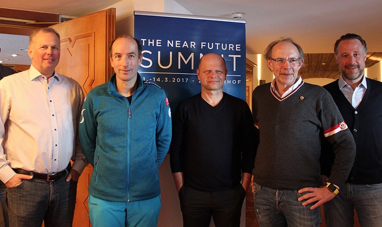 Horst Pirker, Christoph Dichand, Stefan Kaltenbrunner, Eugen Russ und Sebastian Loudon © DMC/Tamara Himler 