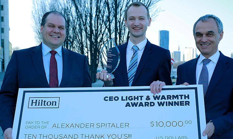 (von links) Markus Hussler, Alexander Spitaler und Norbert B. Lessing © leadersnet.at / G. Langegger 