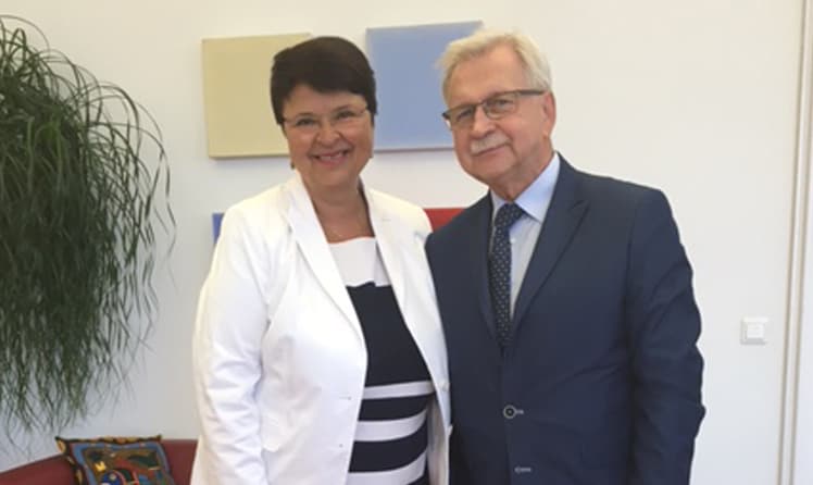 Renate Brauner, Tadeusz Trzmiel (c) Eurocomm-PR