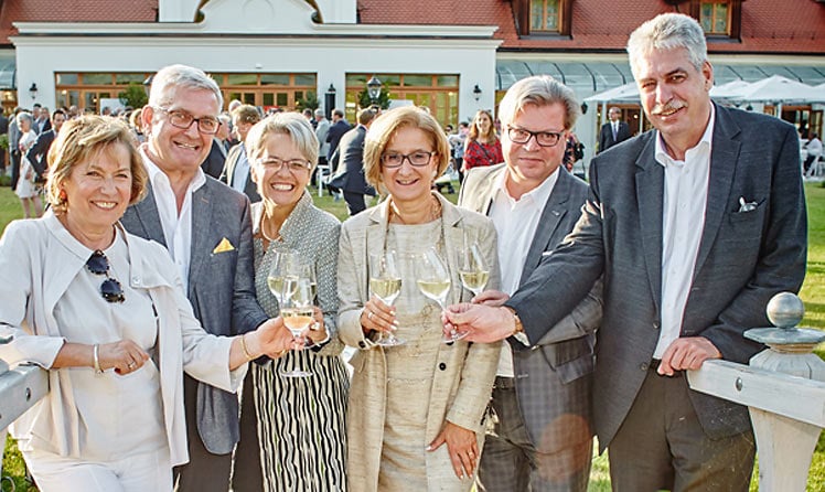 Sonja Zwazl, Alfred Riedl, Petra Bohuslav, Johanna Mikl-Leitner, Harald Servus und Hans Jörg Schelling © Franz Gleiss