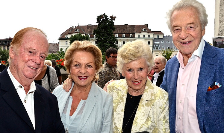 Helmut Wallner, Ingeborg Serafin, Waltraud Haas und Harald Serafin © leadersnet.at / E. Wellenhofer 