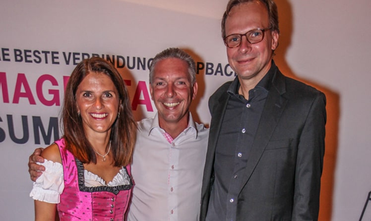 Paul Leitenmüller mit Maria Zesch und  Andreas Bierwirth  (c) Millman