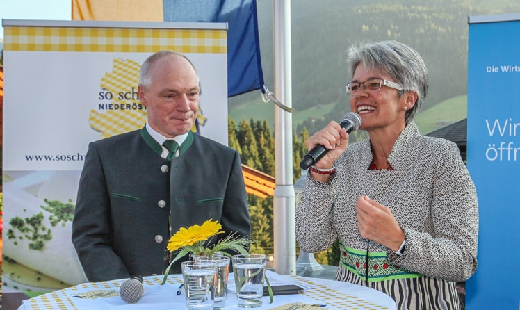 Helmut Miernicki und Petra Bohuslav (c) leadersnet
