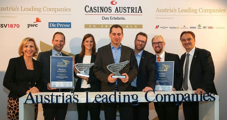 Die ALC-Sonderpreise: Merkur aus Niederösterreich trifft Videbis aus Wien und Zero Project im Casino Baden. © Guenther Peroutka Die ALC-Sonderpreise: Merkur aus Niederösterreich trifft Videbis aus Wien und Zero Project im Casino Baden. © Guenther Peroutka