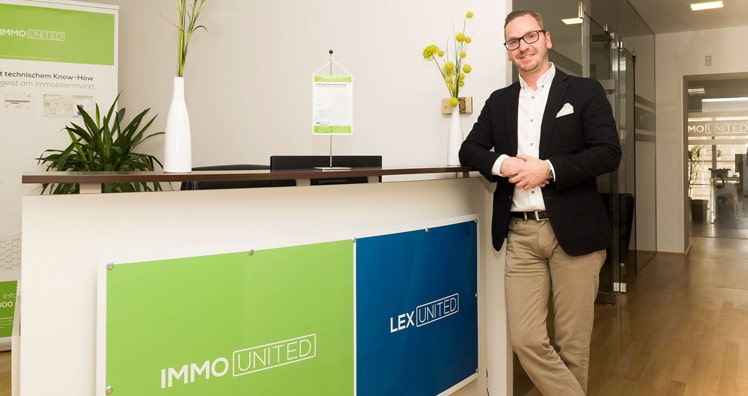Roland Schmid setzt mir Immo United auf "100 Prozent österreichisches Know-How". © Immo United