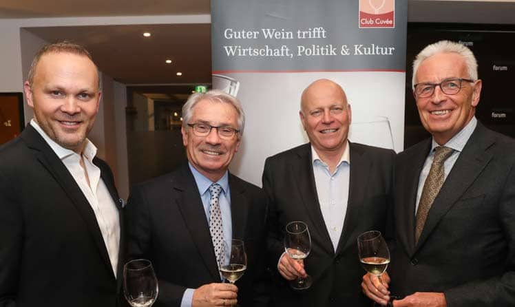 (von links) Rainer Christ, Georg Pölzl, Ralph Vallon und Günther Tengel © Katharina Schiffl