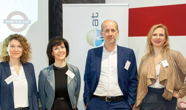 
(von links) Sigrid Hantusch-Taferner,Heike Trapichler, Herbert Kling und Ingrid Rehusch
© leadersnet.at / D. Mikkelsen 
