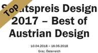 Staatspreis Design 2017 »Best of Austrian Design« 
