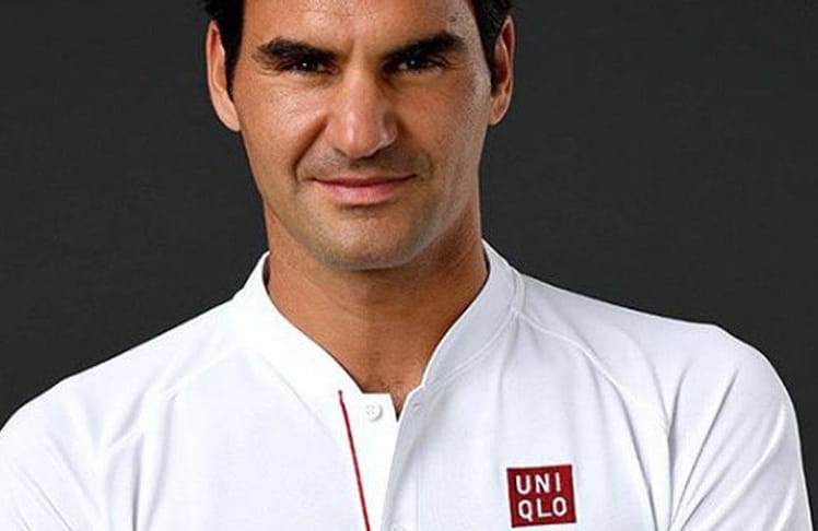 Roger Federer (c) Uniqlo