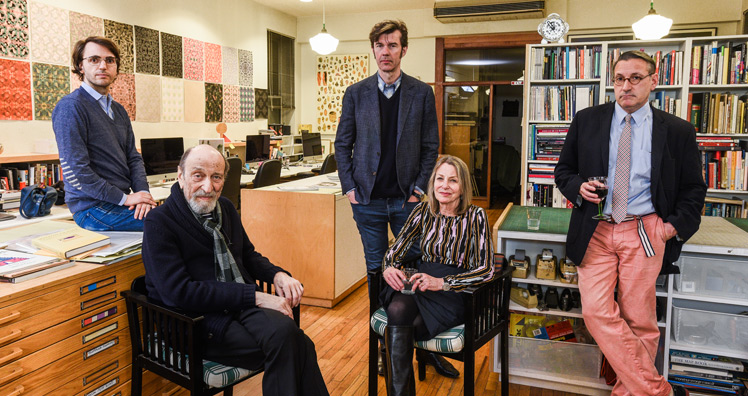 Jan Wilker, Milton Glaser, Stefan Sagmeister, Paula Scher und Chip Kidd © OOOM