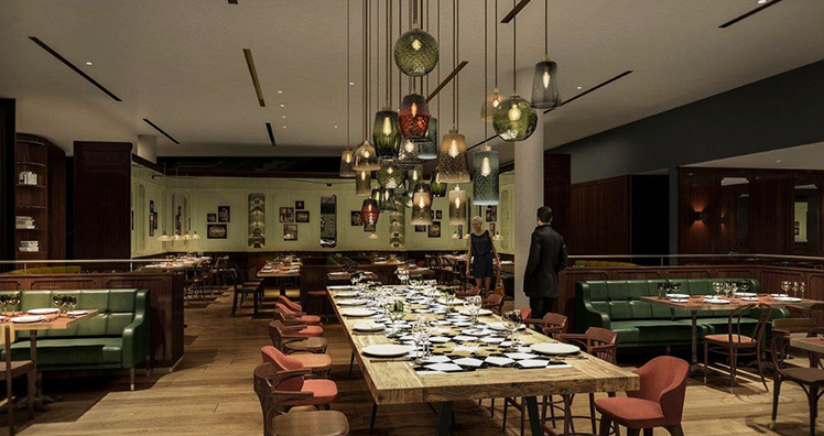 Restaurant Eugen © Andaz Vienna Am Belvedere Restaurant Eugen © Andaz Vienna Am Belvedere