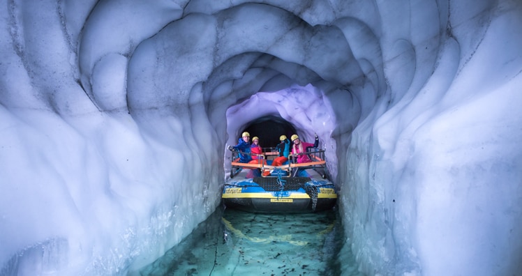 Der Natureispalast im Hintertuxer Gletscher © Hintertuxer Gletscher