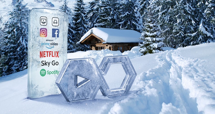 Das Sujet für den A1 Xmas Free Stream © GGK Mullenlowe / A1