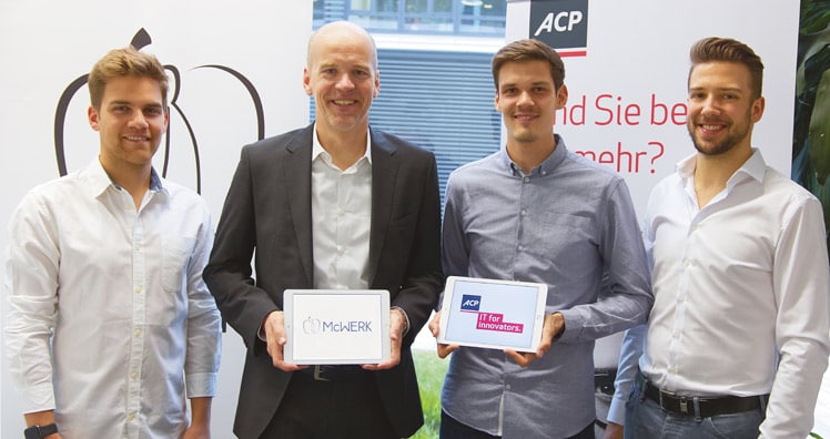 Moritz Salem, Rainer Kalkbrener, Michael Döltl und  Thomas Koch © ACP