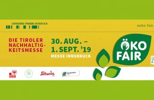 2. ÖKO FAIR 2019 – die Tiroler Nachhaltigkeitsmesse