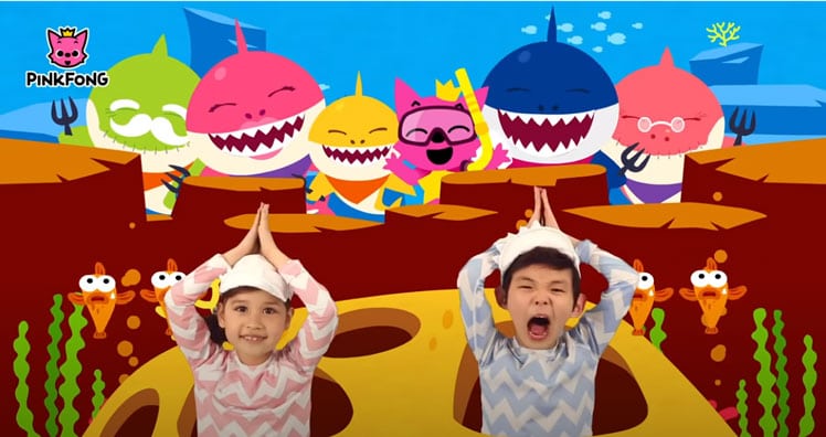 Screenshit aus "Baby Shark" © Pingfong / YouTube