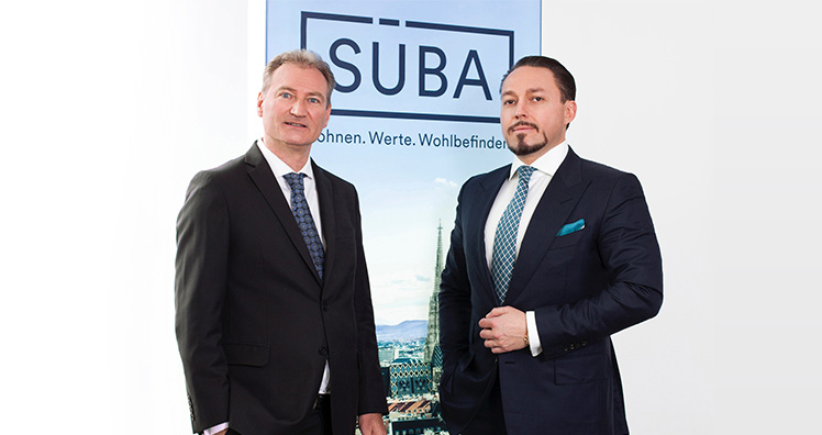 SÜBA-Vorstand Heinz Fletzberger (li.) und Aufsichtsratsvorsitzender Klemens Hallmann (re.) © Chris Singer