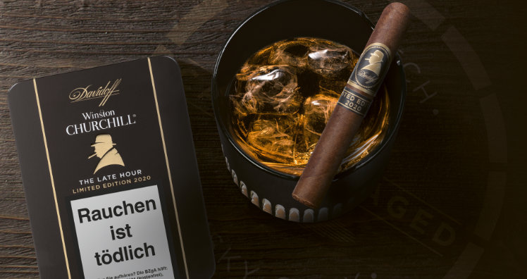 aviDavidoff Winston Churchill The Late Hour Petit Panetela