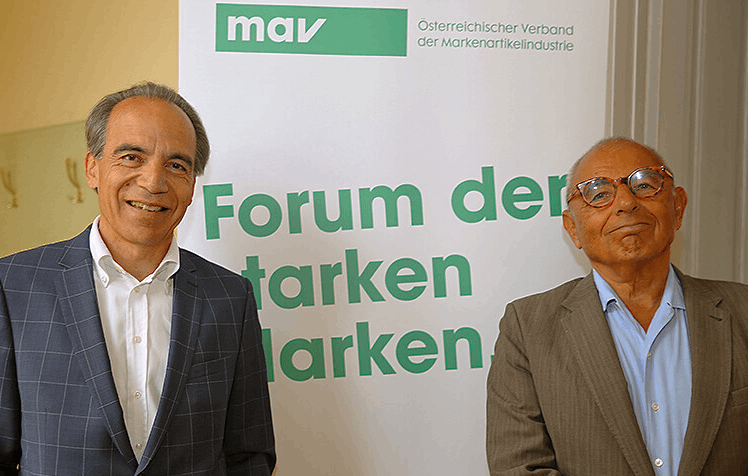 MAV-Chef Günther Thumser mit Mariusz Jan Demner © leadersnet.at / G. Langegger