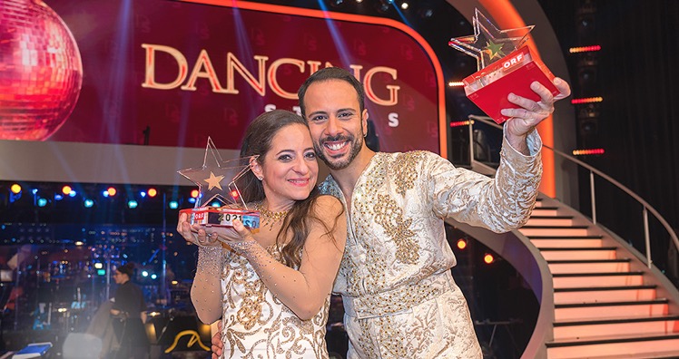 Die "Dancing Stars" 2021: Caroline Athanasiadis und Danilo Campisi Andreas Tischler