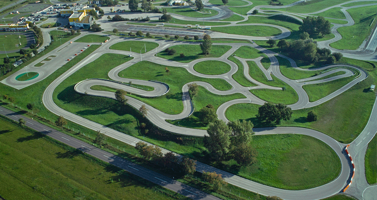 Das ÖAMTC Fahrtechnik Zentrum Teesdorf © ÖAMTC