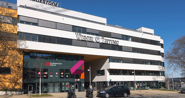 In diesem Gebäude ist die Redaktion der Wiener Zeitung untergebracht © CC0