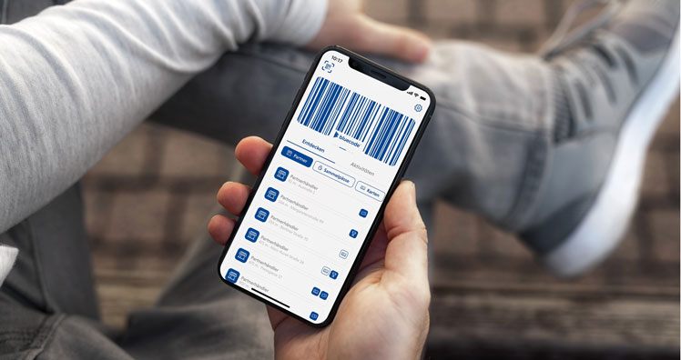 Bezahlen per Smartphone mit der Mobile-Payment-Lösung Bluecode © Blue Code International AG Bezahlen per Smartphone mit der Mobile-Payment-Lösung Bluecode © Blue Code International AG