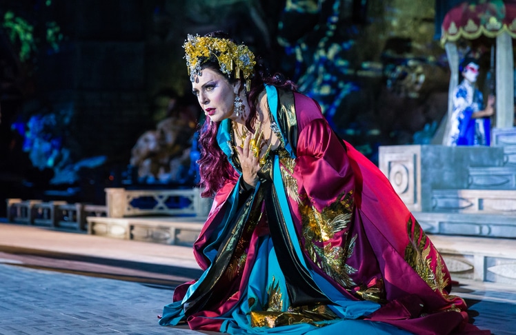 Martina Serafin als Turandot © Jerzy Bin