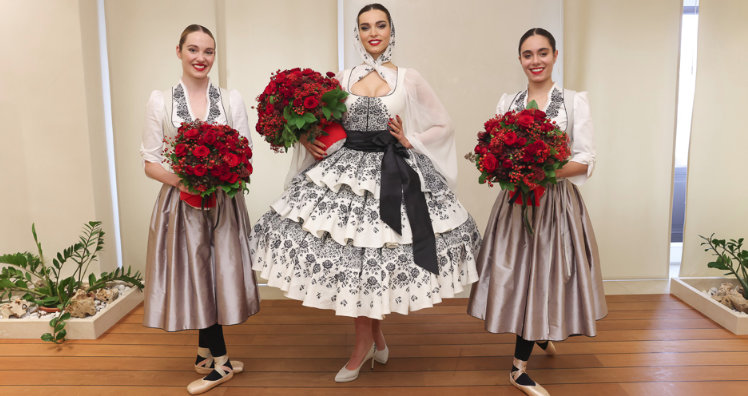 Lili Paul-Roncalli und die Tänzerinnen des Performing Center Austria © Katharina Schiffl