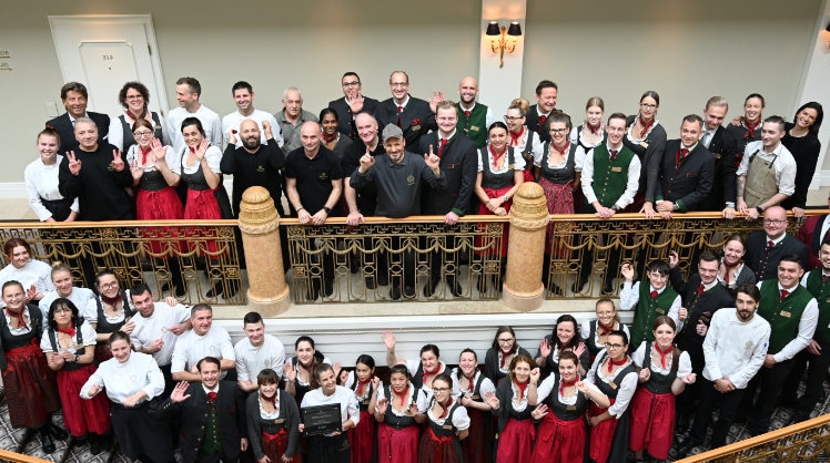 Dem Team des Hotel Sacher in Salzburg wurde ein großer Teil des Erfolgs angerechnet © Sacher Hotels