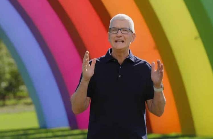 Apple-Chef Tim Cook steht an der Spitze der wertvollsten Firmenmarke © Apple